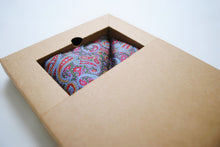 Load image into Gallery viewer, Multicolour Paisley Pocket Square
